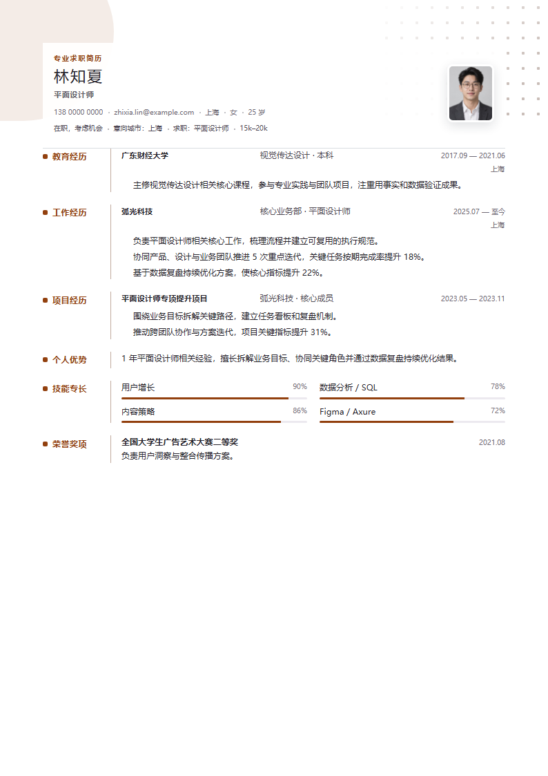 薄荷节点平面设计师 · 初级内容示例