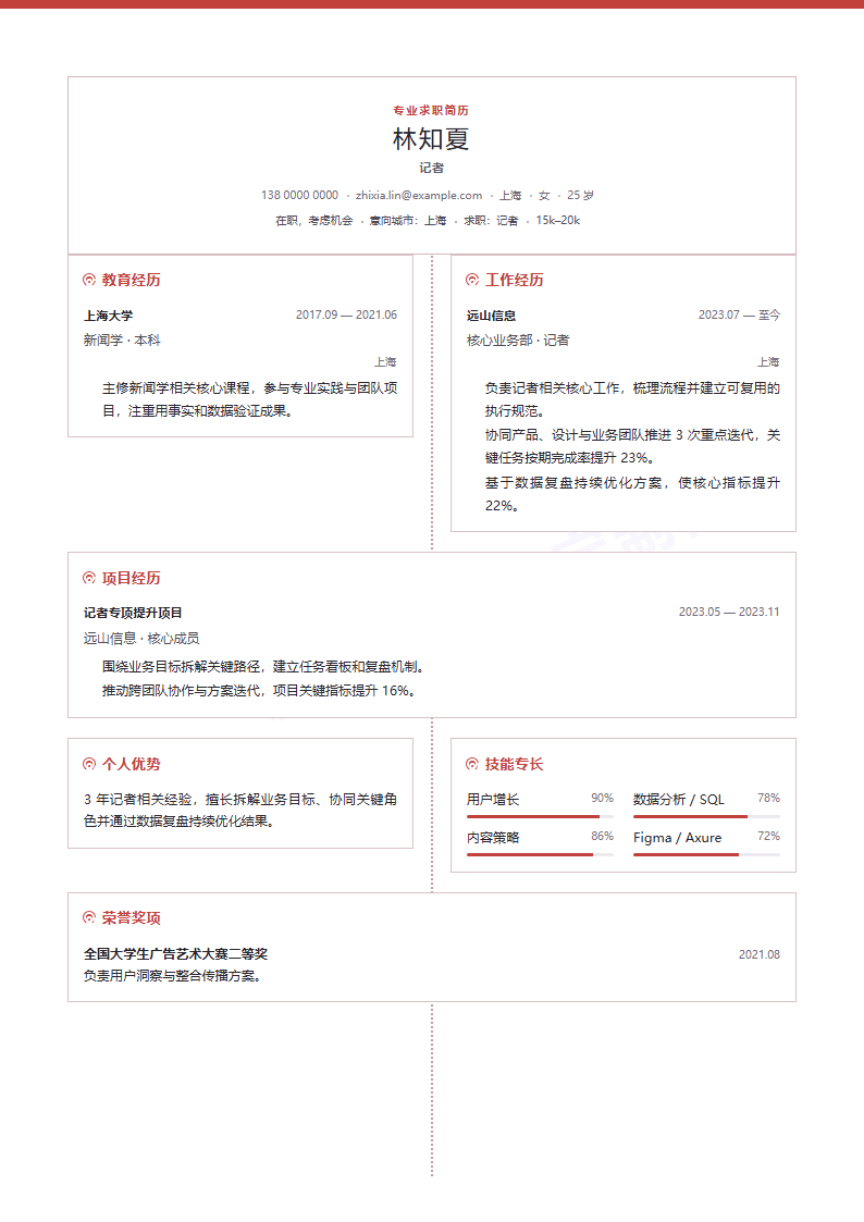 对称坐标记者内容示例